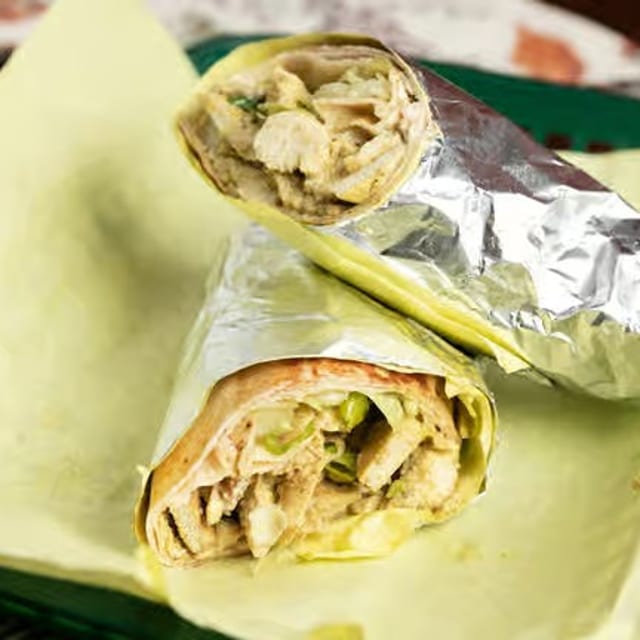 Chicken Shawarma Wrap.